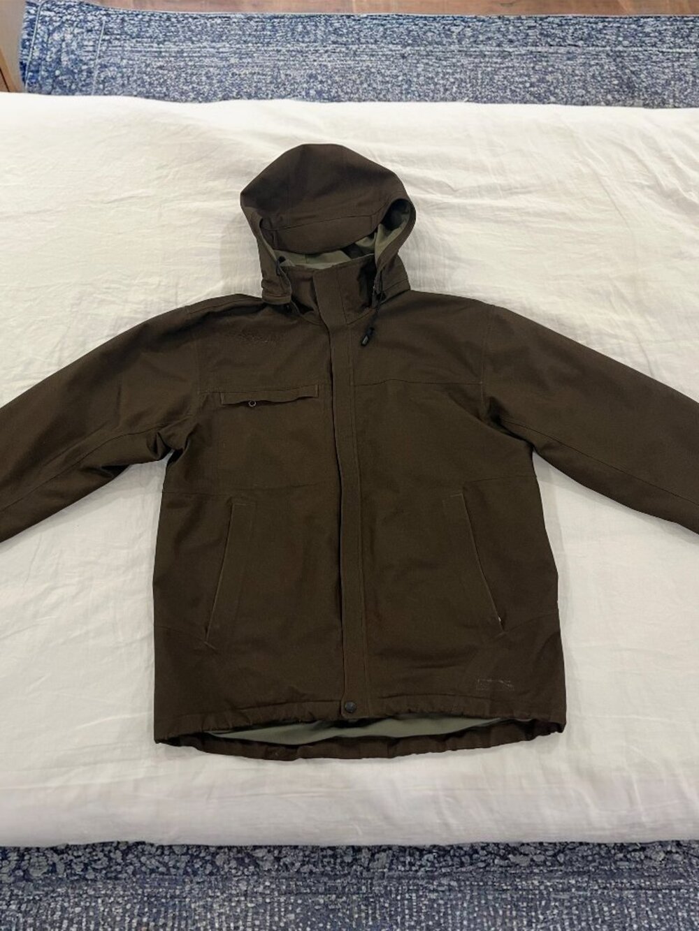 REI E1 Element Men’s Forest Green Water Resistant Jacket Size Medium